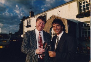 Paul Heathcote and Raymond Blanc.