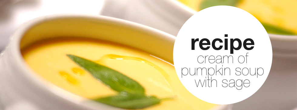 Cream of Pumpkin & Sage Soup